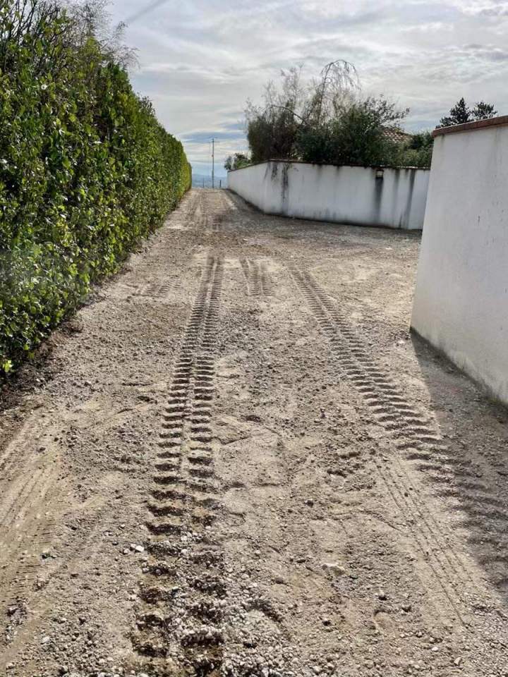 Terrassement chemin Yssingeaux