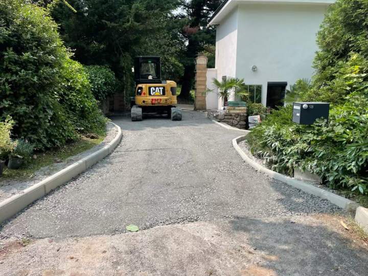 Travaux chemin d’accès Yssingeaux