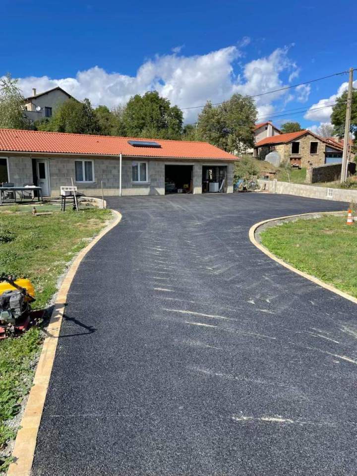 Travaux chemin d’accès Yssingeaux