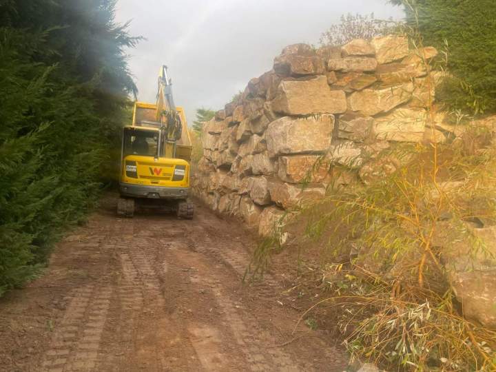 Travaux chemin d’accès Yssingeaux