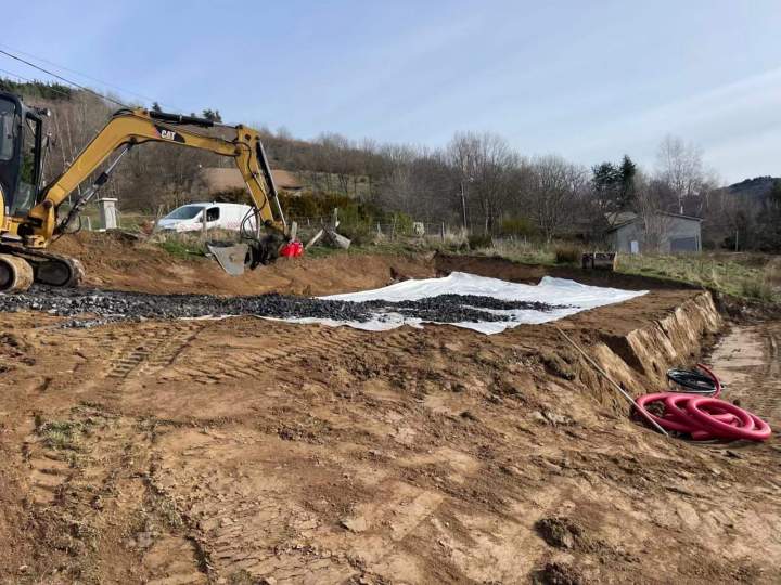 Terrassement extérieur Yssingeaux