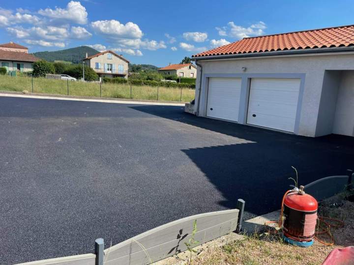 Pose d'enrobé Yssingeaux