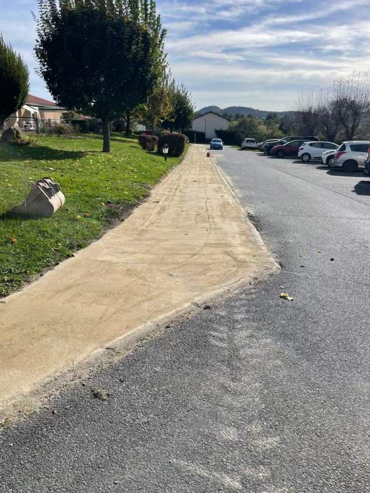 Création de chemin d'accès Yssingeaux