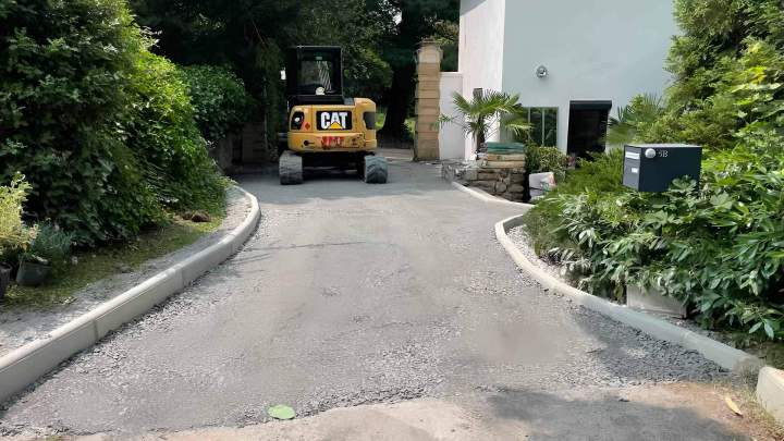 Pose d'enrobé Yssingeaux